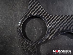 Alfa Romeo Giulia Central Console Trim - Carbon Fiber - Center Tunnel Trim - Pre '20 - Feroce Carbon